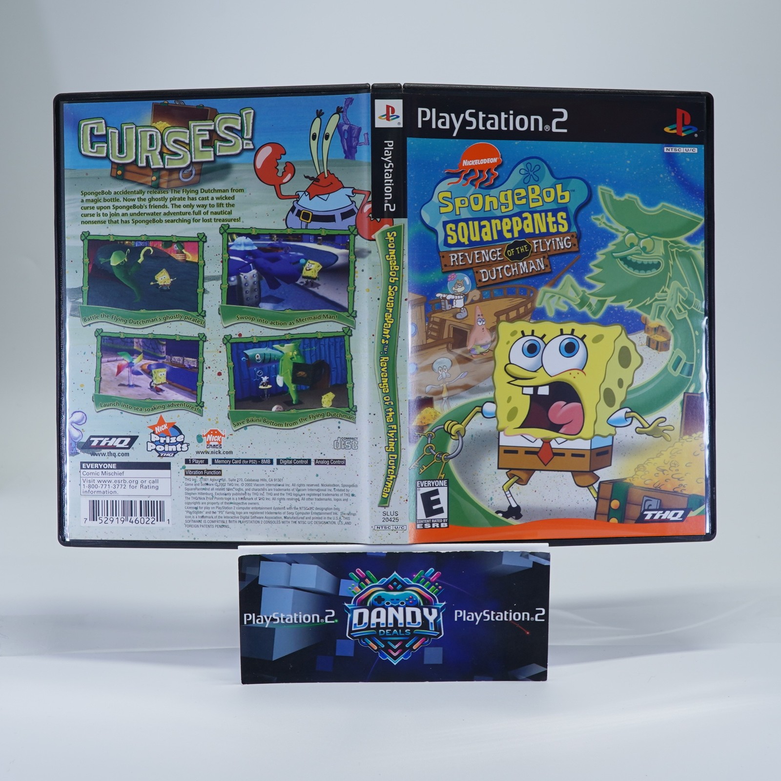 SpongeBob SquarePants Revenge of the Flying Dutchman PS2 CIB W/ Manual – PlaySta