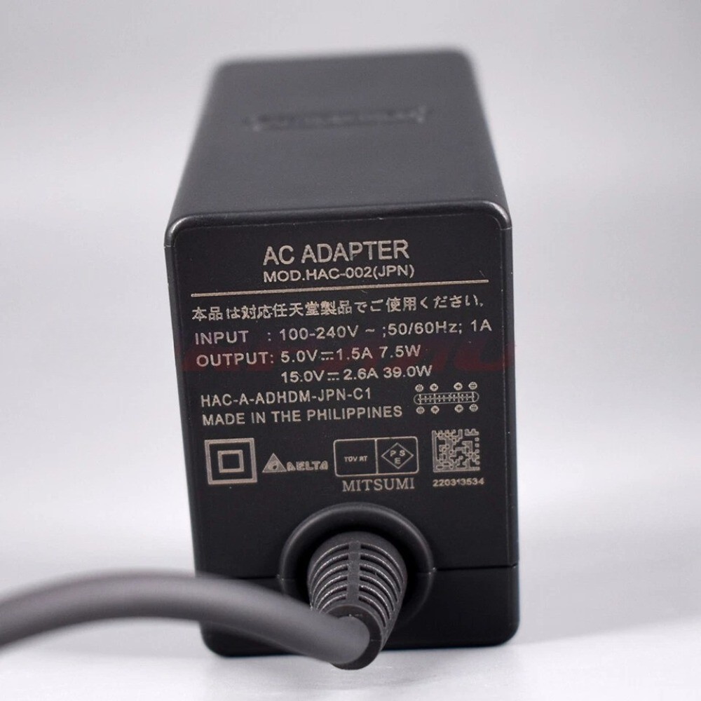 New Original Nintendo Switch Charging AC Adapters Power HAC-A-CDH-V1 US STOCK