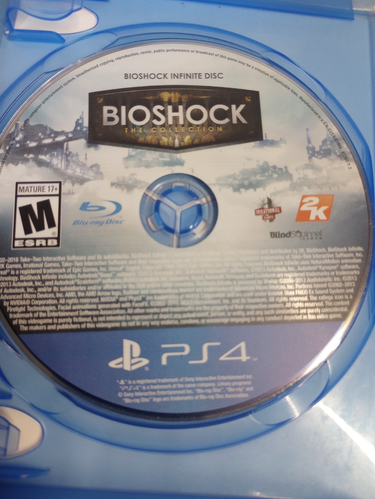 BioShock: The Collection (PlayStation 4, 2016)