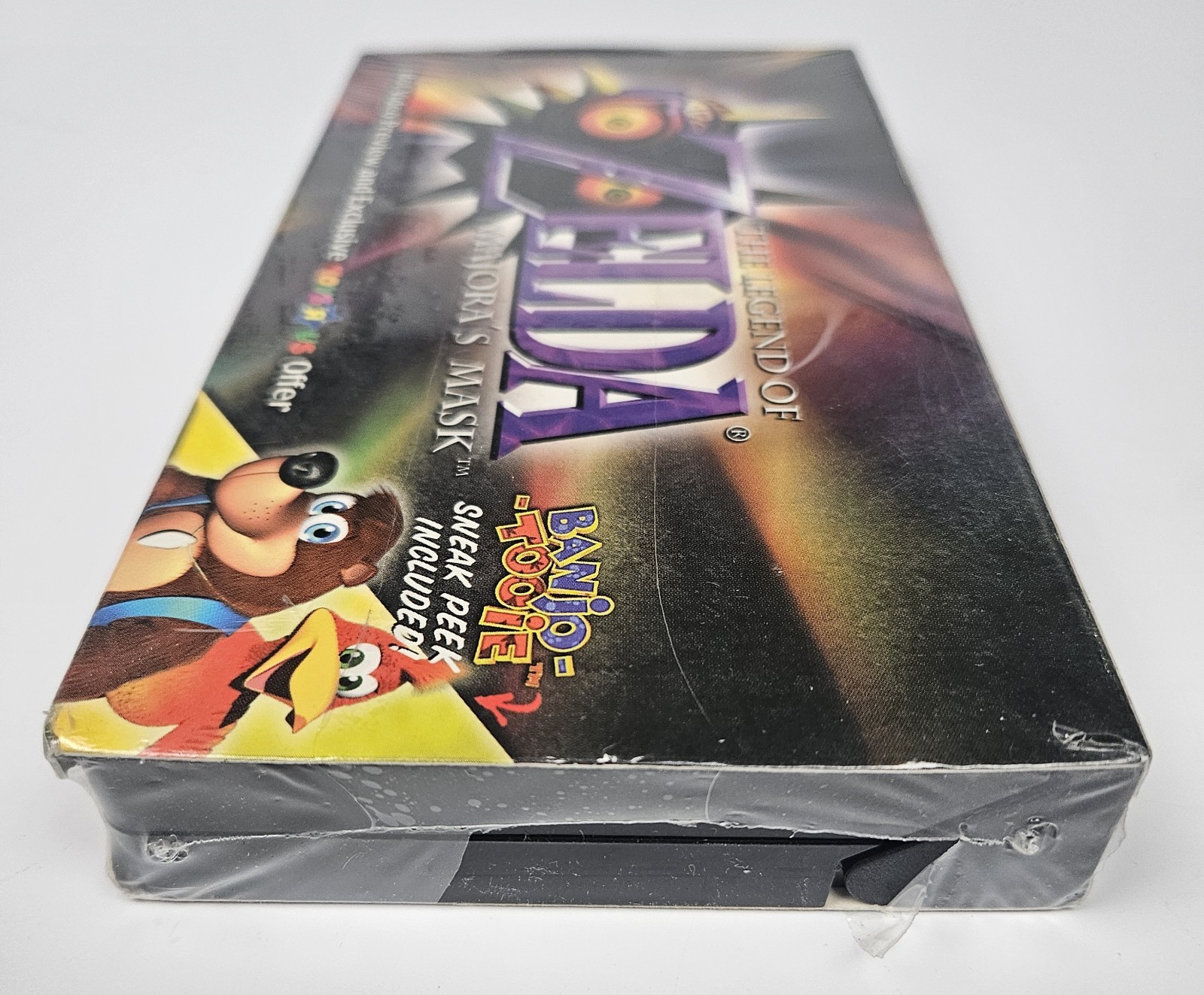 Legend Of Zelda Majoras Mask Banjo-Tooie N64 Toys R Us Promo VHS New Sealed READ