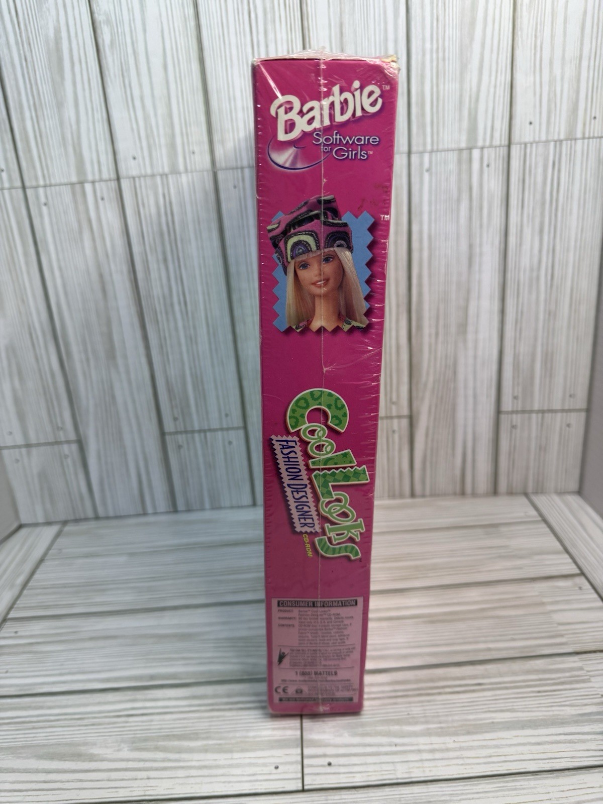 MATTEL Barbie Cool Looks Fashion Designer CD-ROM 1997 SEALED TARGET EXCLUSIVE