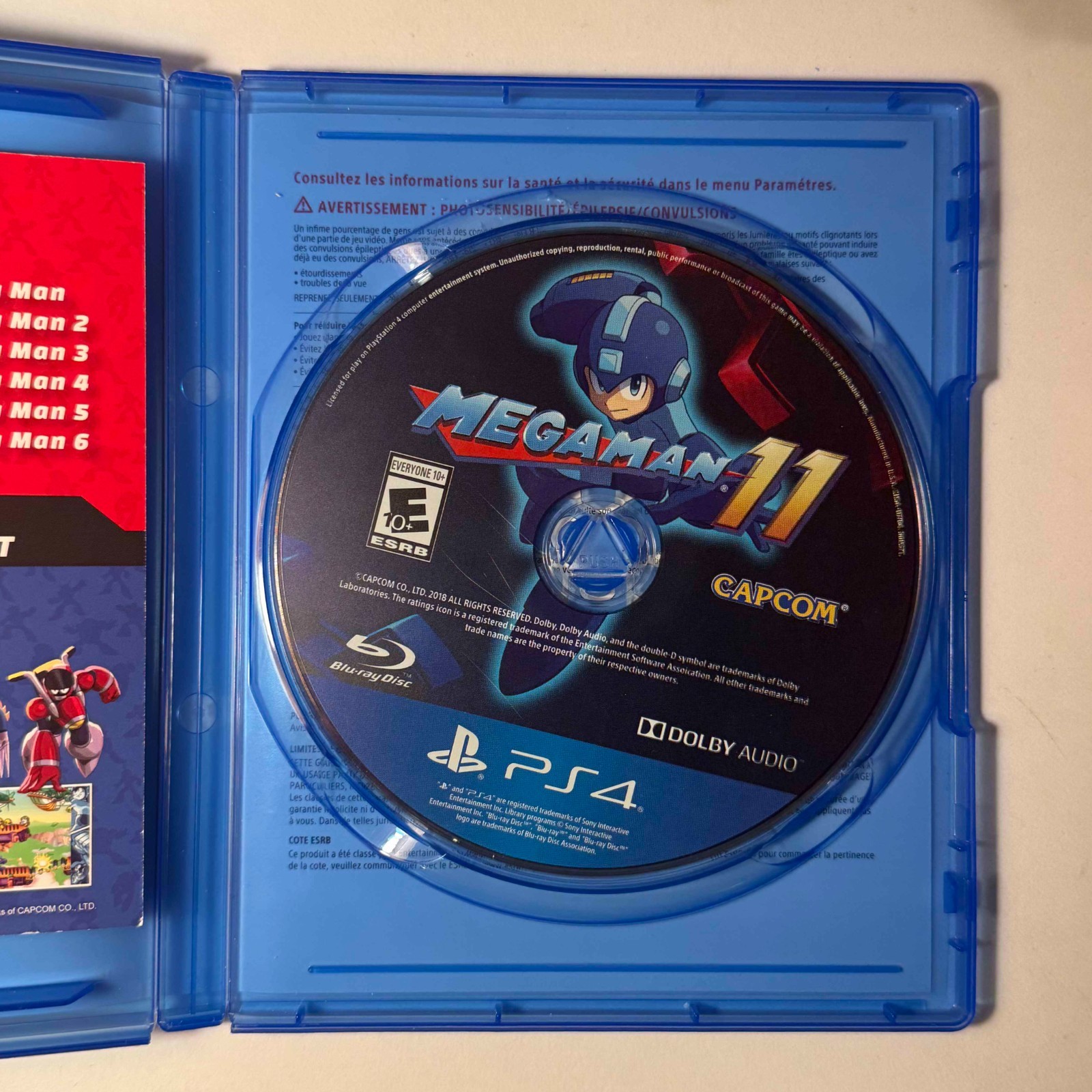Mega Man 11 | PS4 | Lot #8 | PRISTINE | Bundle 3+ Games & Save