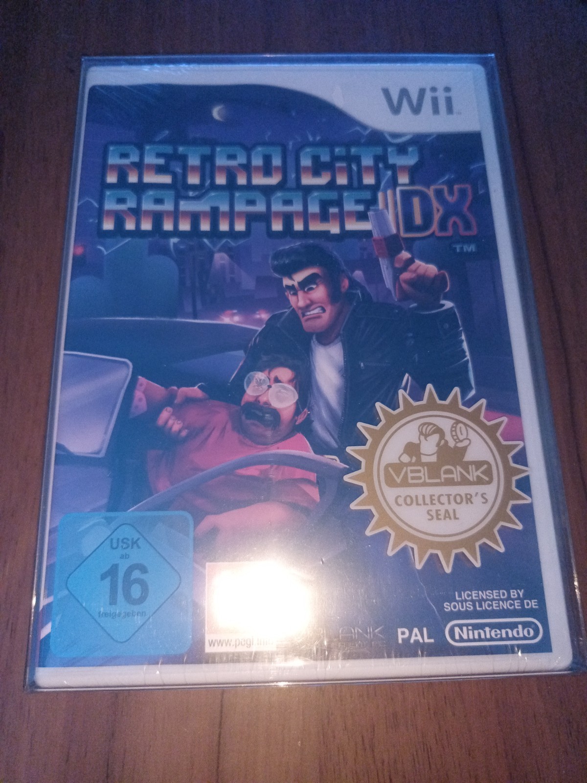 Retro City Rampage DX Nintendo Wii VBlank EU Version CIB SEALED