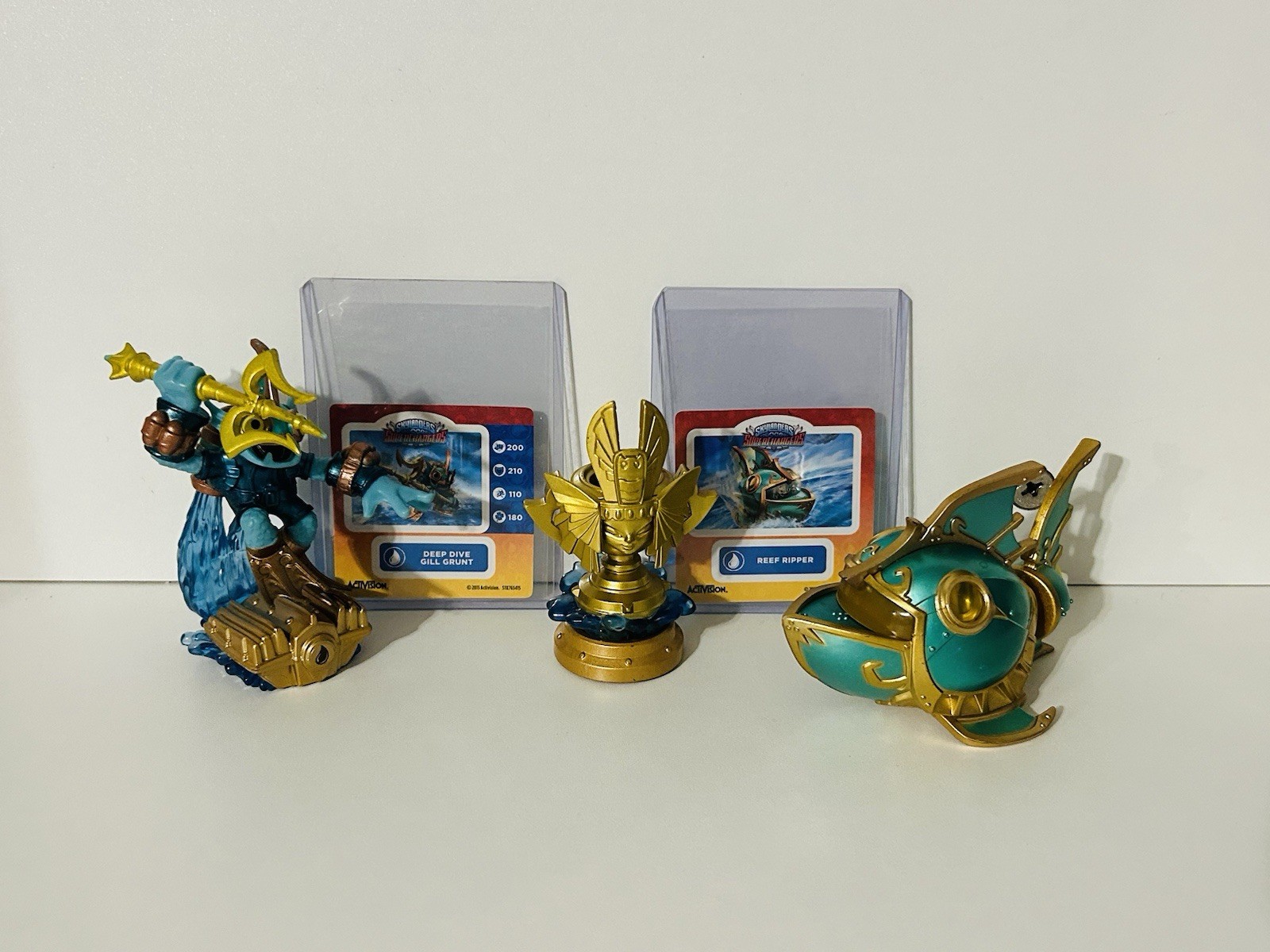 Skylander Superchargers Sea Racing Action Pack Gill Grunt Reef Ripper