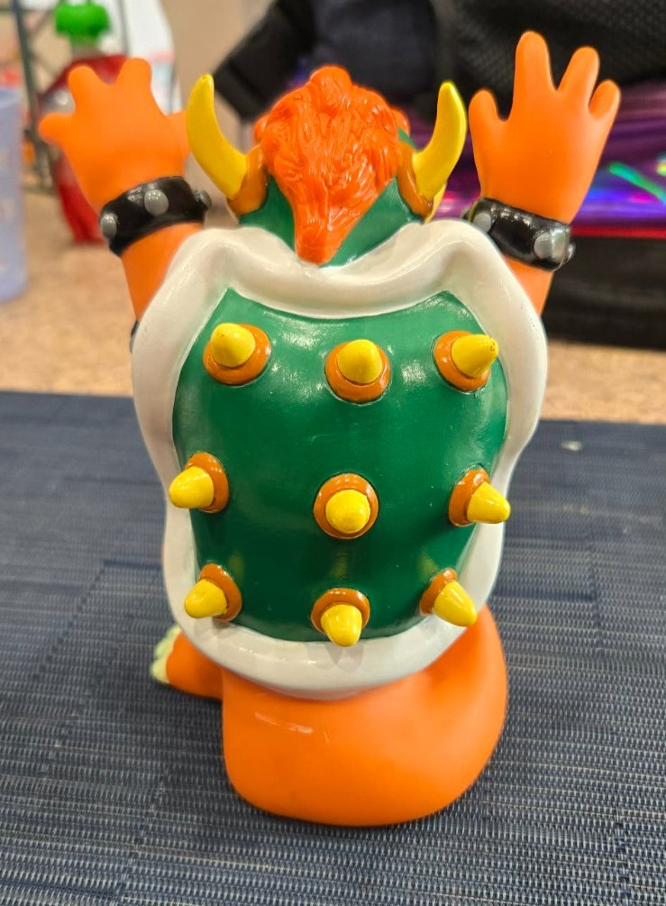 Bowser Nintendo Power Mail Away Figure RARE