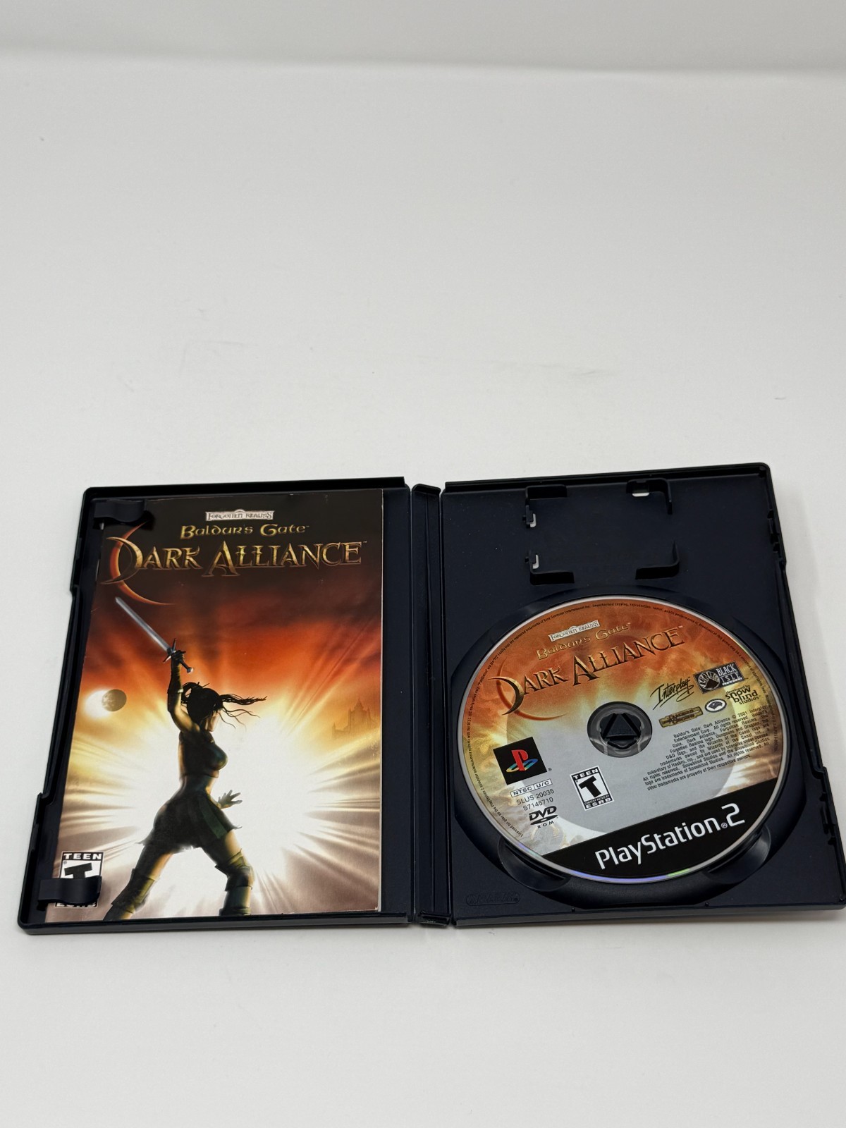 Baldur’s Gate Dark Alliance PS2 CIB