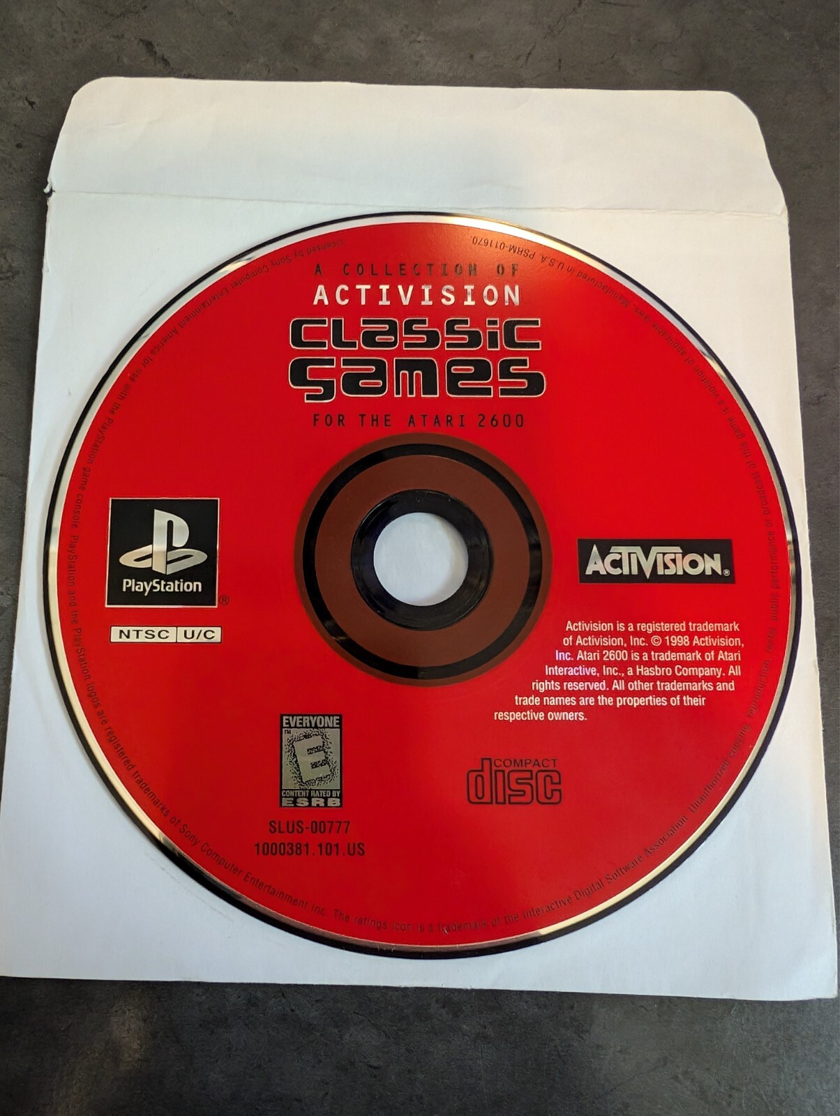 Activision Classics (Sony PlayStation 1, 1998) DISC ONLY PS1