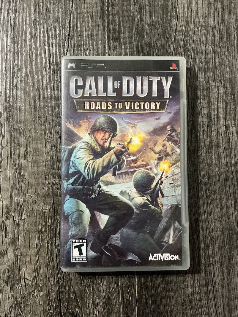 Call of Duty: Roads to Victory (Sony PSP, 2007) Complete In Box Tested & Working