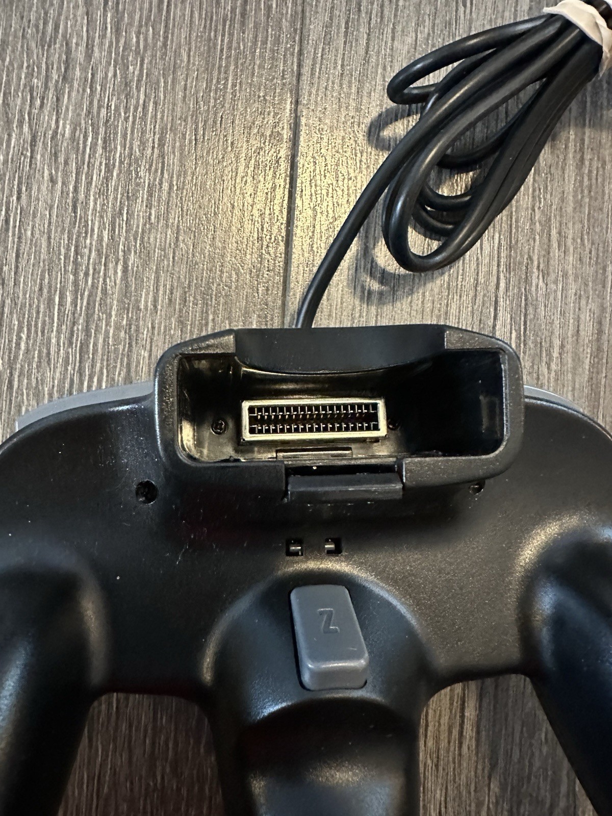 Nintendo 64 N64 Unbranded Video Game Remote Controller Black NUS-005 #2