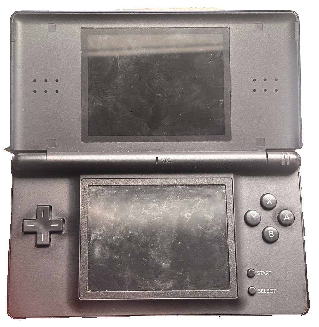 Nintendo DS Lite Blue/Black Handheld Console, Wi-Fi, USG-001 – TESTED WORKING!