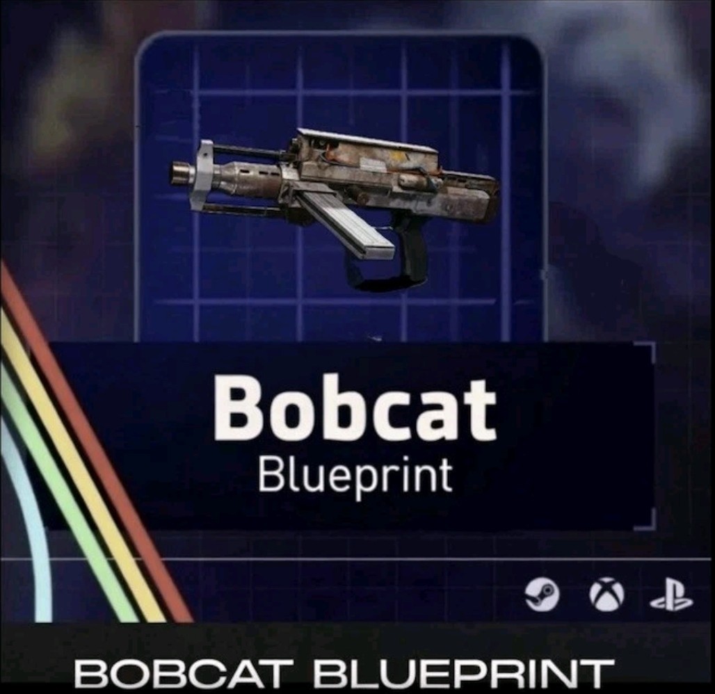 Bobcat Blueprint In-Game Item Digital Game Access Virtual Item