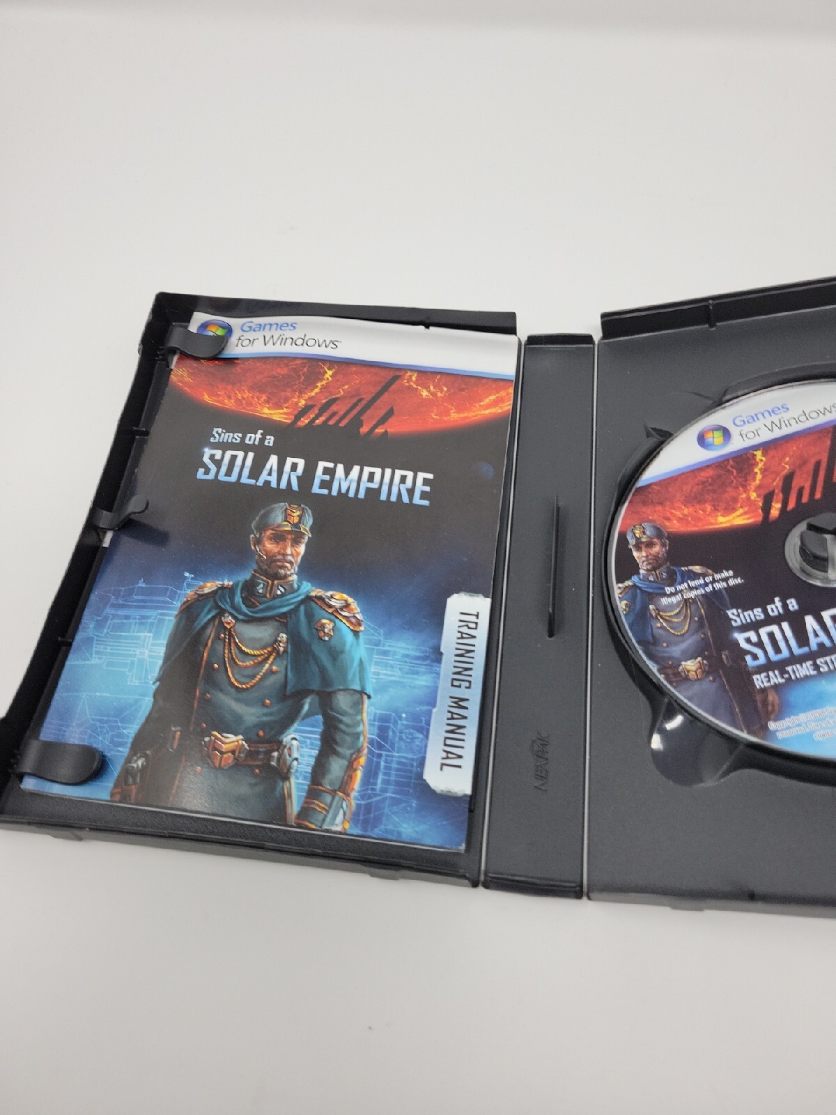Sins of a Solar Empire w/ Manual Real Time Strategy WIN PC game Ironclad Games
