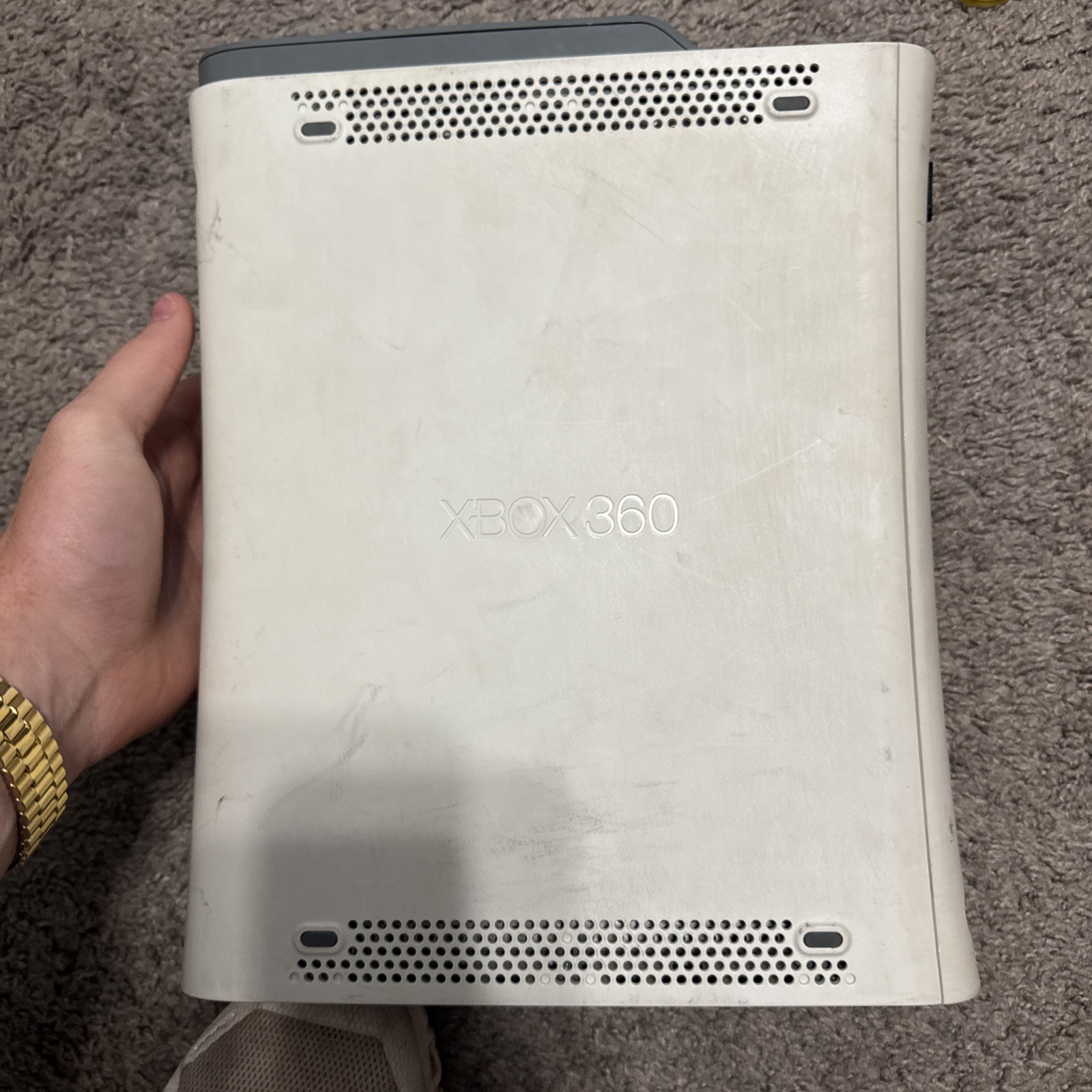 Microsoft Xbox 360 Console Only With 60GB HDD , Tested WORKS NO CORDS/controller