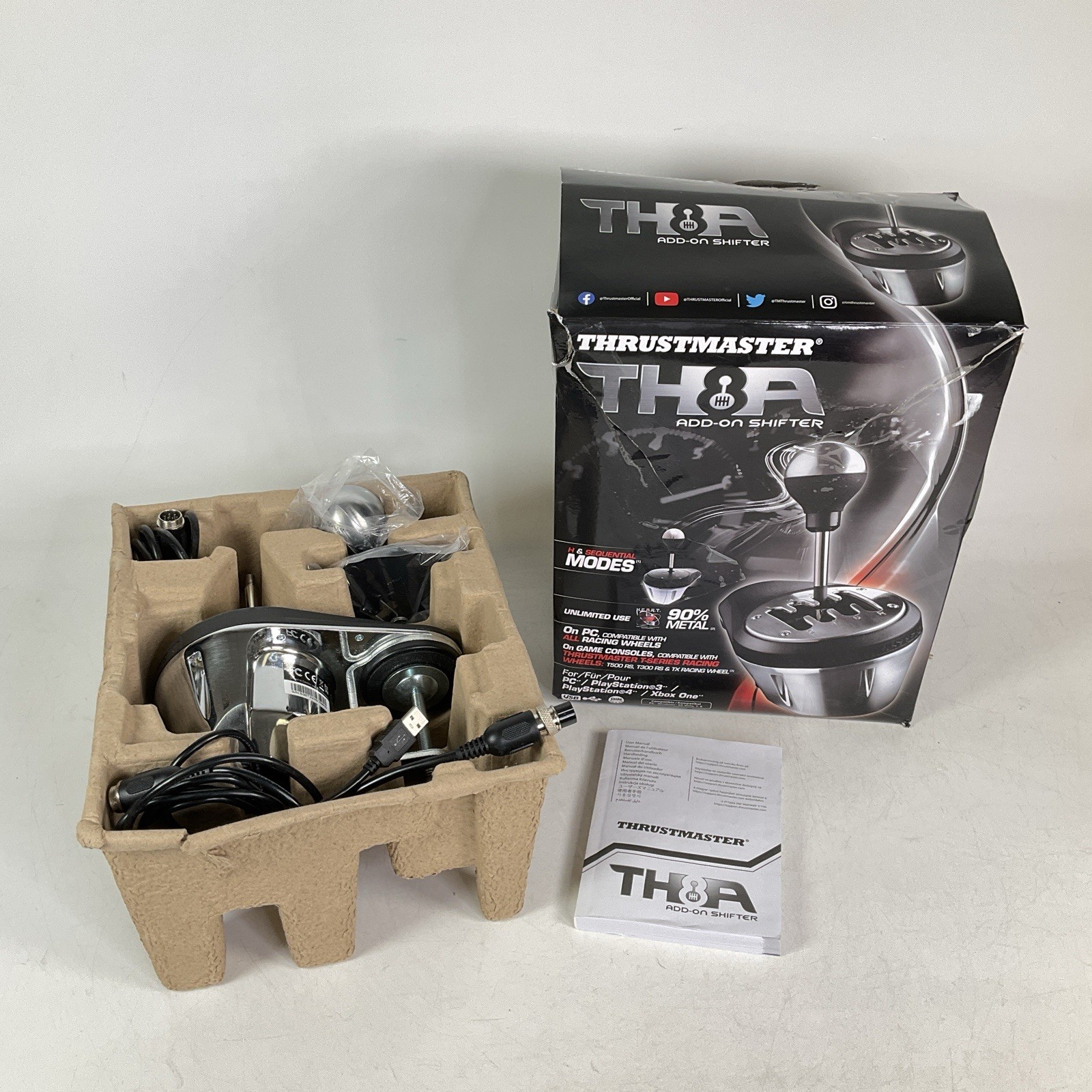 Thrustmaster TH8A Add-On Shifter For PC PS3, PS4 and Xbox One