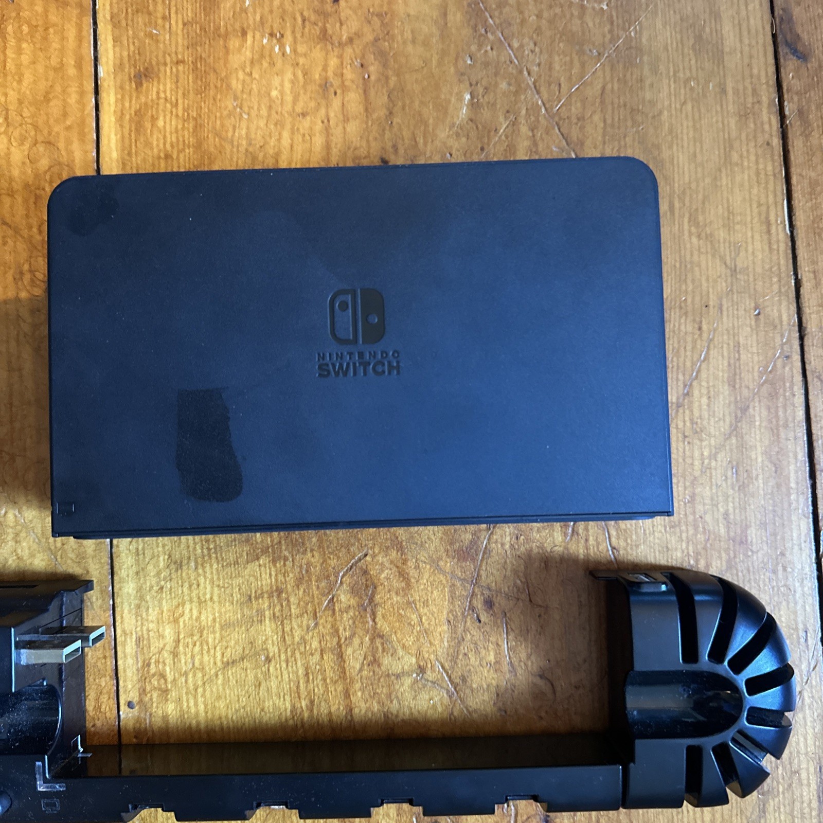 OEM Nintendo Switch 1 Black Charging Dock Docking Station HEG-007 Works NICE!!