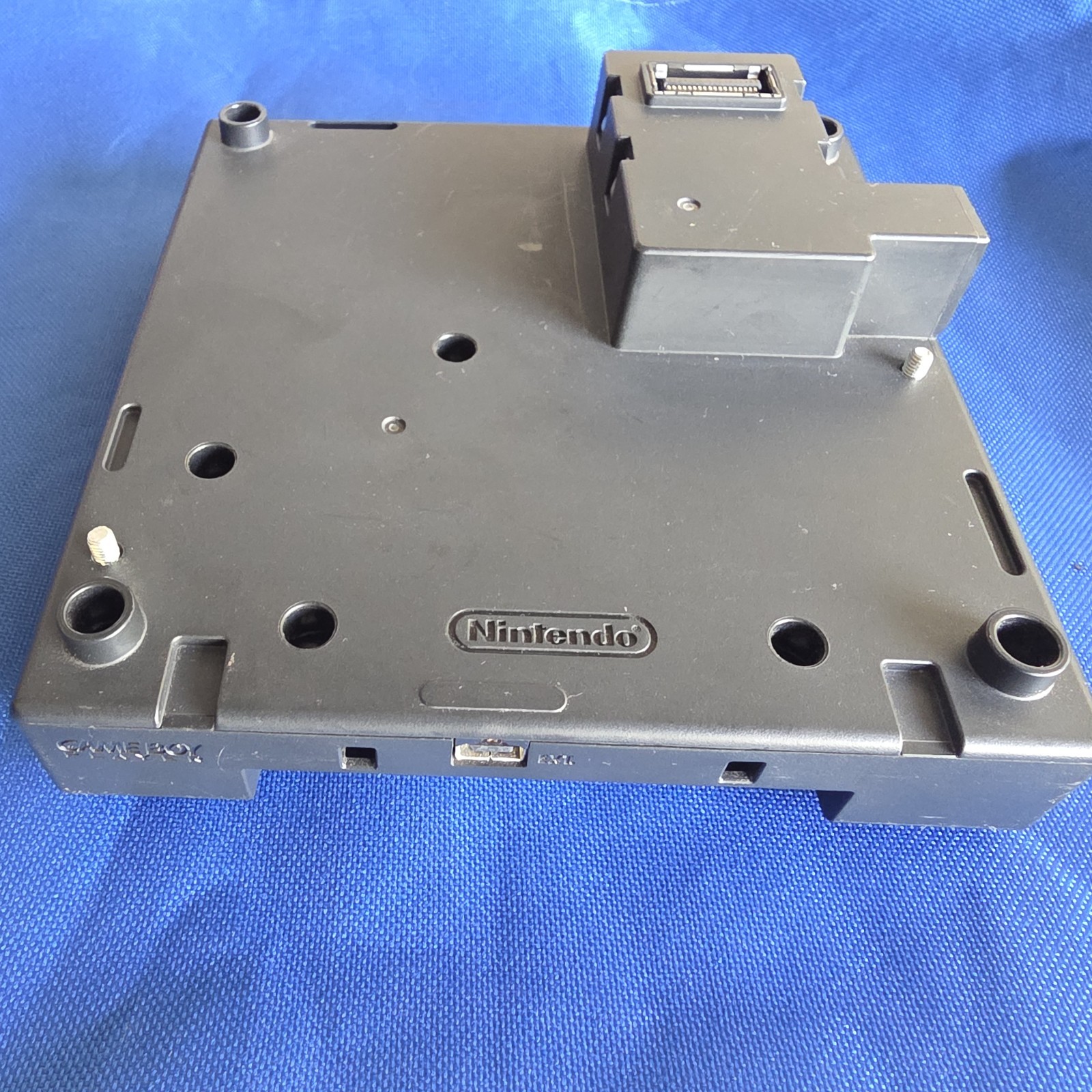 Nintendo GameCube Game Boy Player Adapter No Disc (Black, DOL-017) Tested