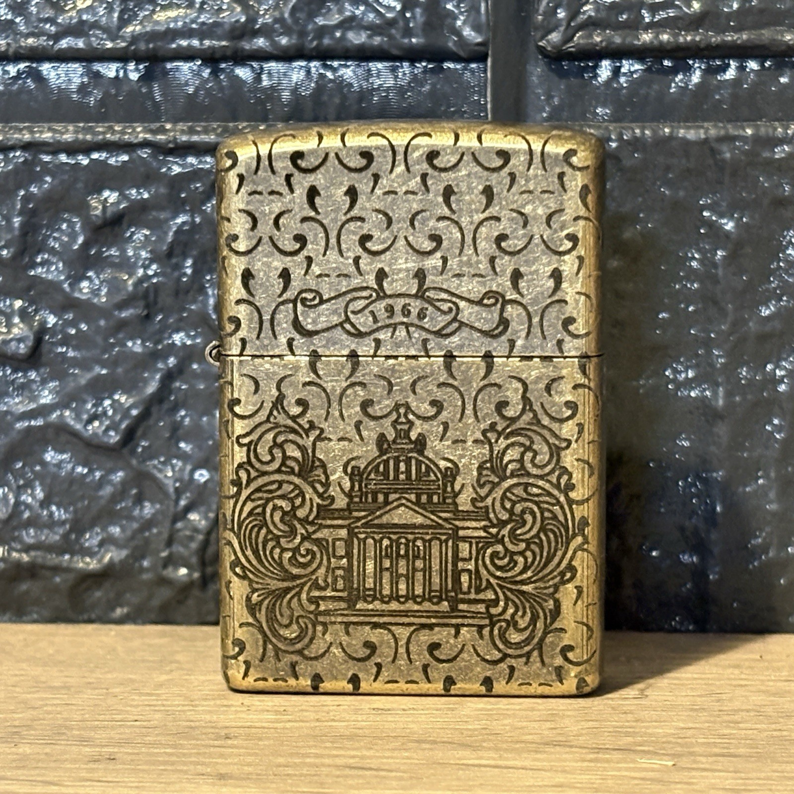 Resident Evil Requiem Lighter Antique Brass | Grace Ashcroft | Flip Top Style