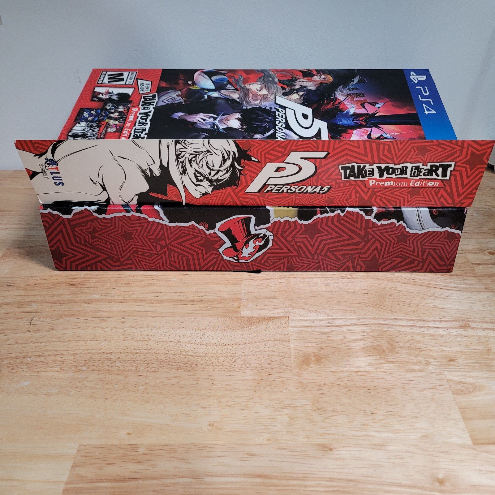 Persona 5: Take Your Heart Premium Edition PS4 PlayStation 4 CIB No Game Disc