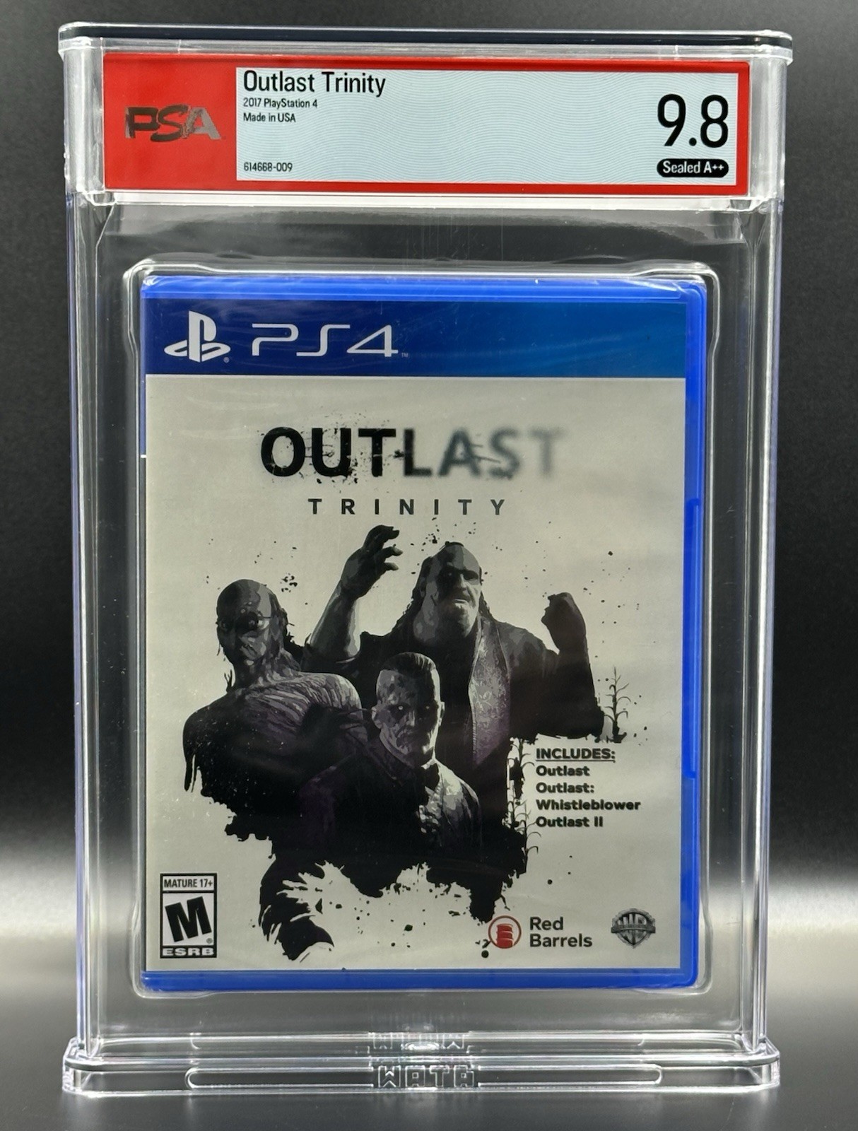 Outlast Trinity • PSA 9.8 A++ • PlayStation 4