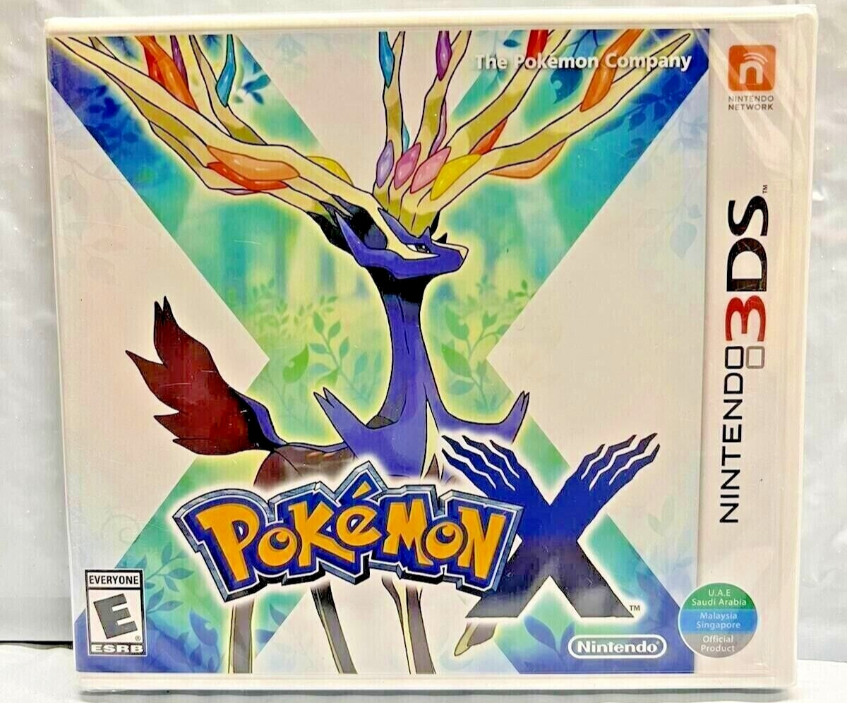 Pokemon X + Y + Alpha Sapphire + Omega Ruby 3DS Brand New 4 Game Bundle Sealed