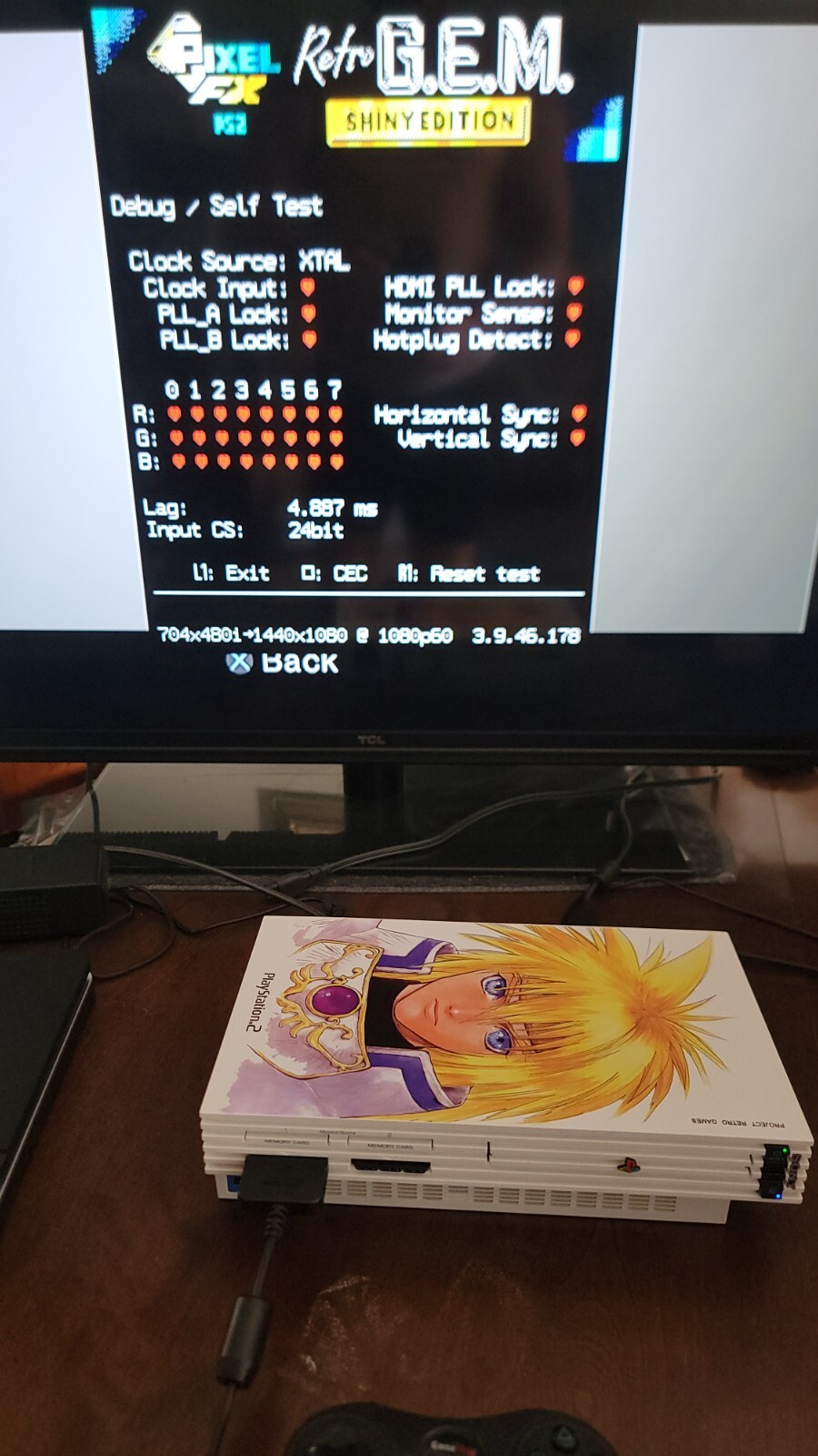 Playstation 2 Retro GEM HDMI Kit Install Service