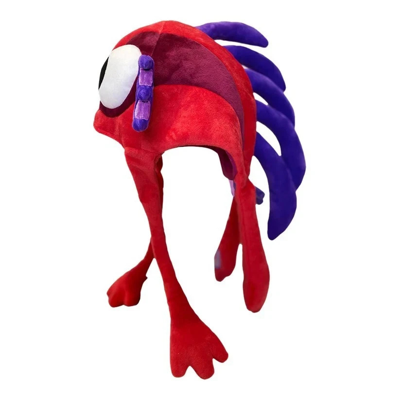 WORLD OF WARCRAFT RED MURLOC HAT/PLUSH HAT