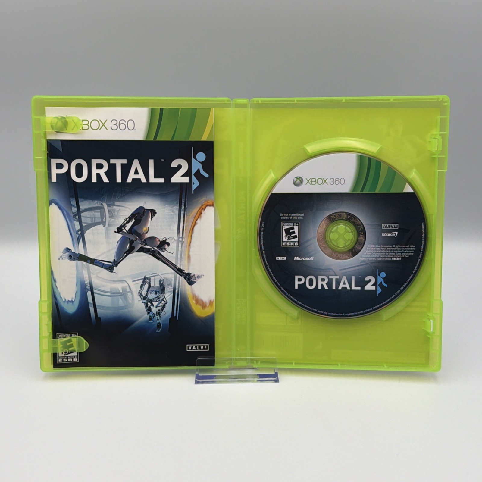 Portal 2 (Microsoft Xbox 360, 2011) Complete CIB | 1st Print | Refurbished MINT