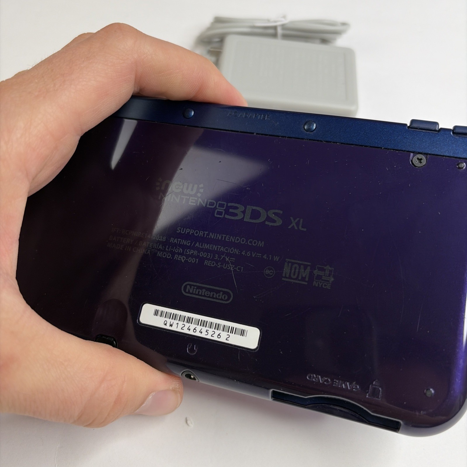 New Nintendo 3DS XL Galaxy Console US Model Tested! W Charger Stylus