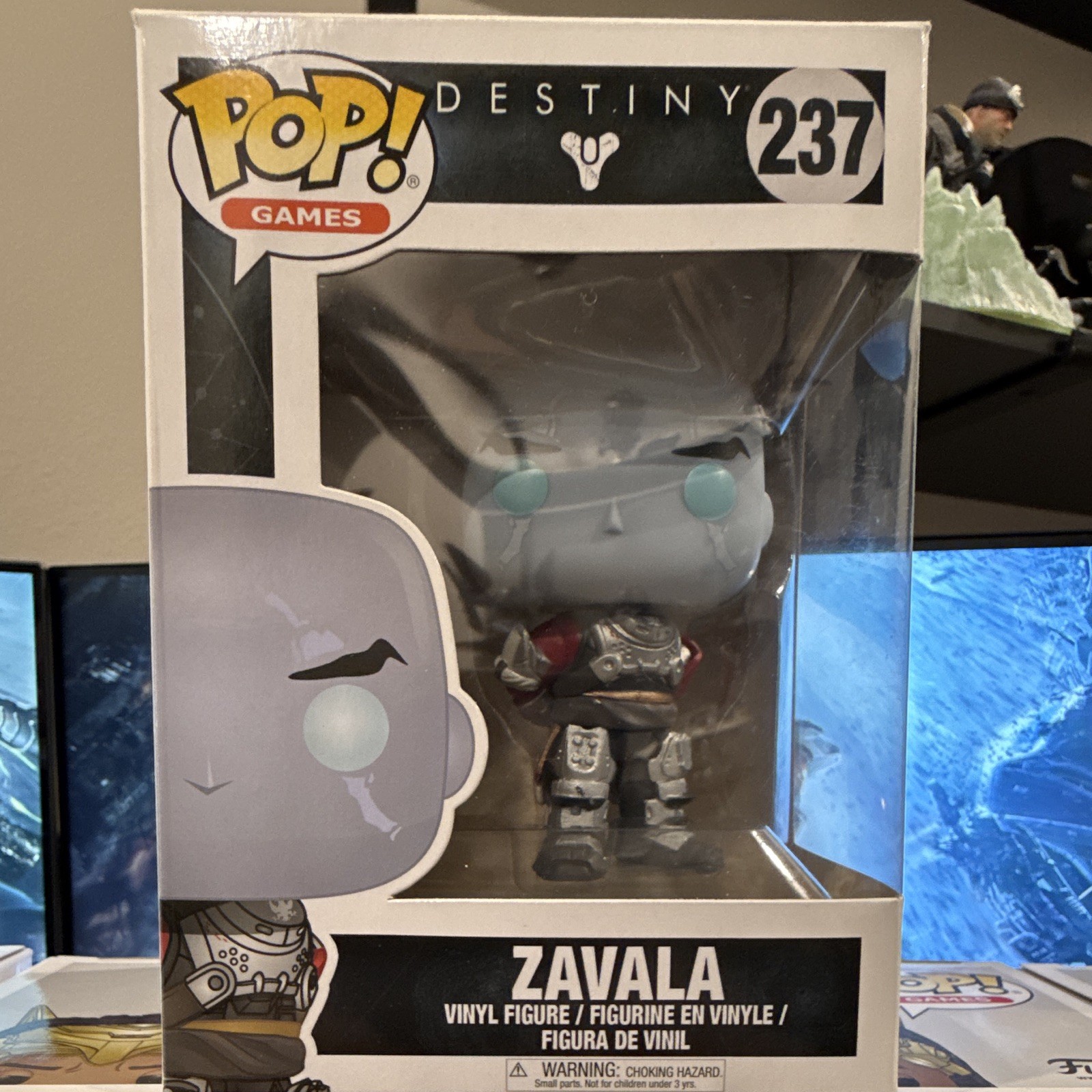 Funko Pop! Games Destiny Vinyl Figure Lot Zavala Atheon Osiris Glow GameStop