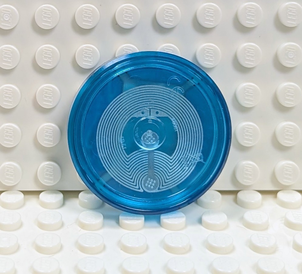 Genuine LEGO Dimensions Wyldstyle NFC Toy tag base (from LEGO set #71200)