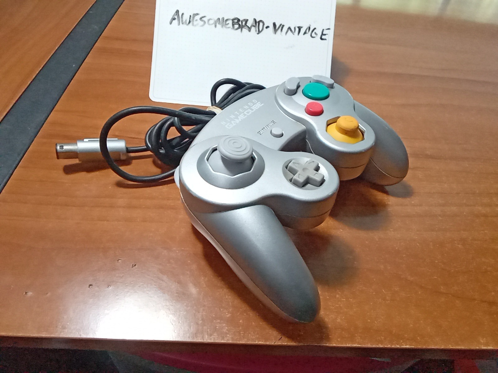 OEM Nintendo GameCube Controller – Platinum Silver *TESTED*