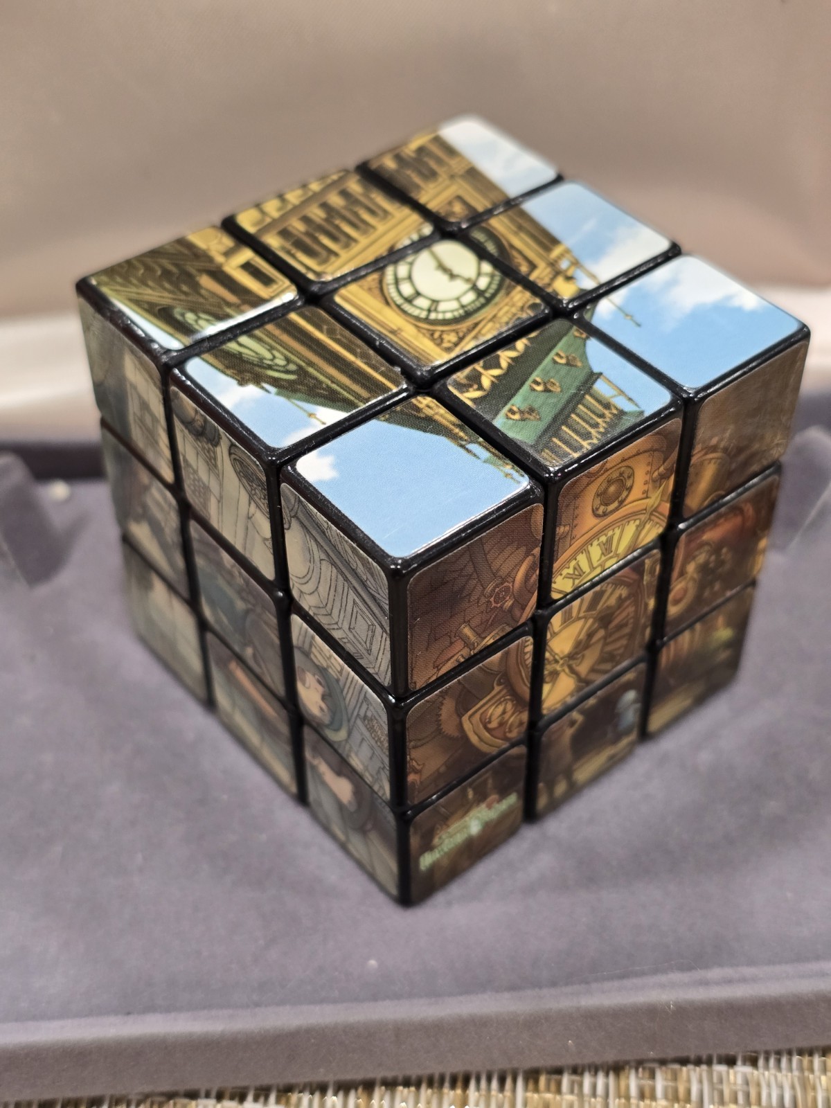 Nintendo Promotional Professor Layton and the Unwound Future Rubik’s Cube Rare!!