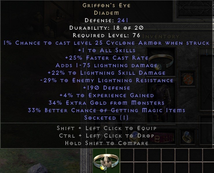 DIABLO 2 RESURRECTED ITEMS RUNES RUSH UNIQUES ENIGMA ROTW LADDER13 D2R WARLOCK