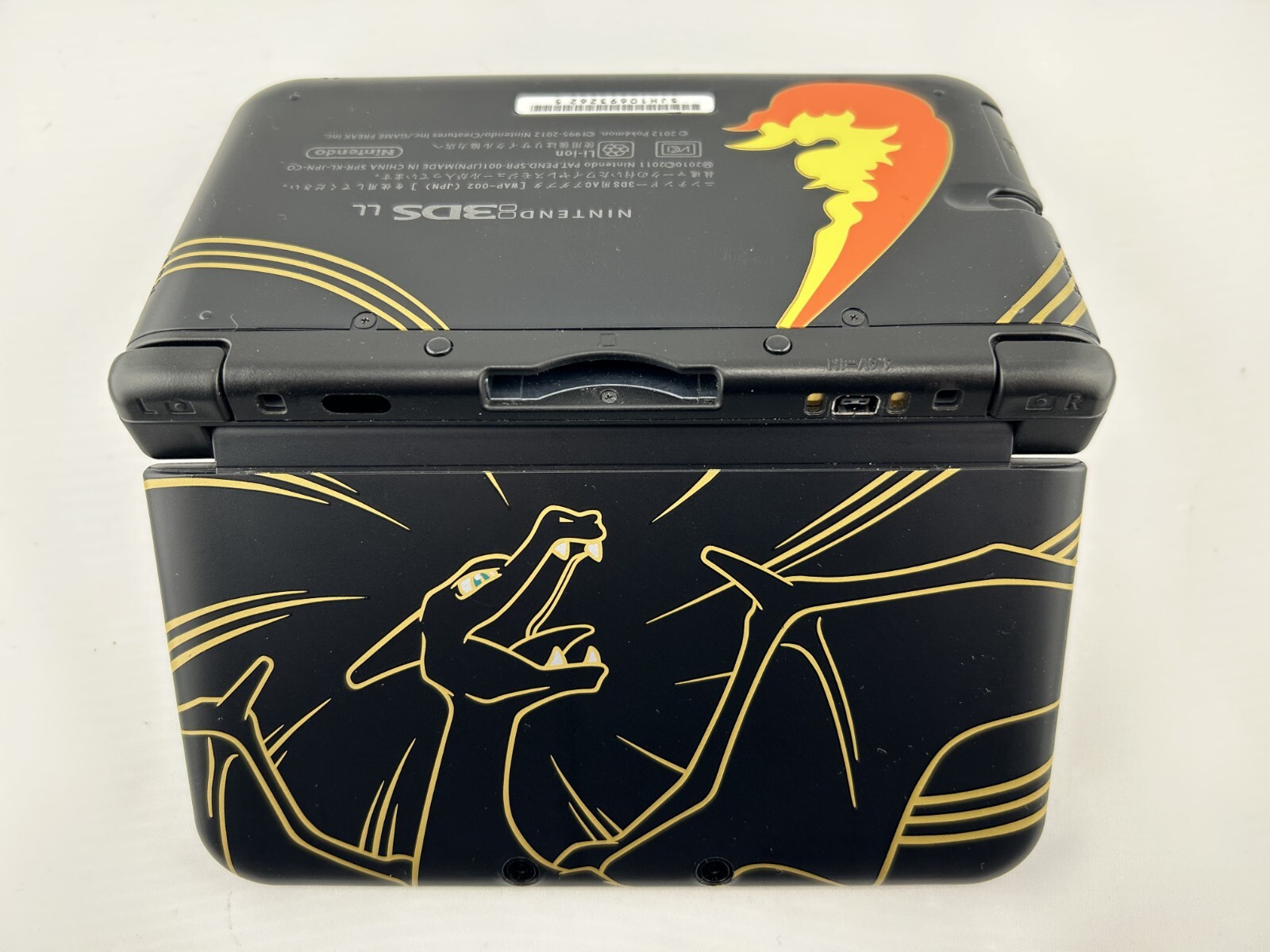 [A-rank] Nintendo 3DS LL XL console Charizard Edition with Charger/Stylus