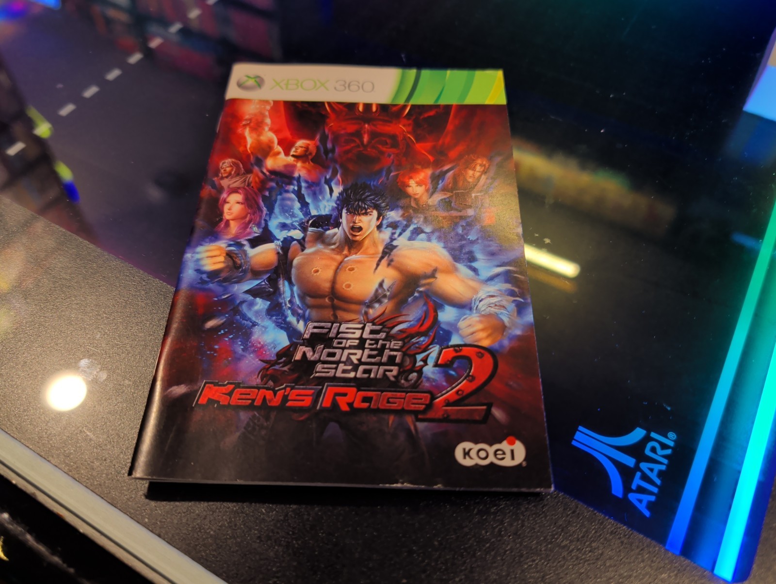 Fist of the North Star Ken’s Rage 2 Kens XBOX 360 Instruction Manual Only Nice!