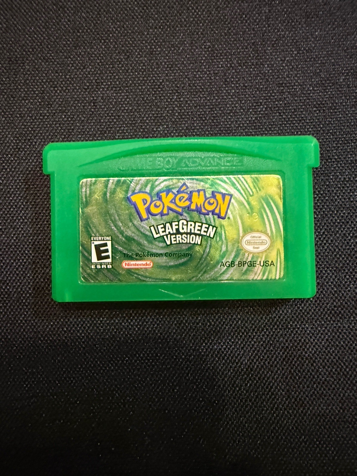 Pokemon LeafGreen Version GBA Nintendo Game Boy Advance (Authentic)