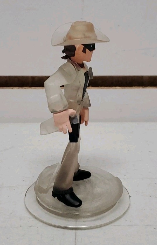 Disney Infinity Crystal Lone Ranger Figure w/Case – Toys R Us Exclusive *READ*