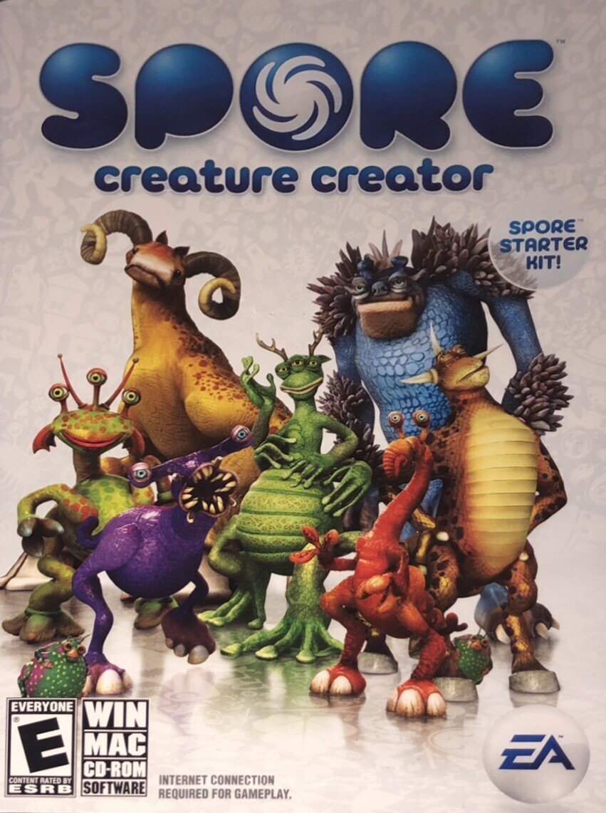Spore Creature Creator (Windows / Mac) – NEW Sealed EA Rated E For Everyone