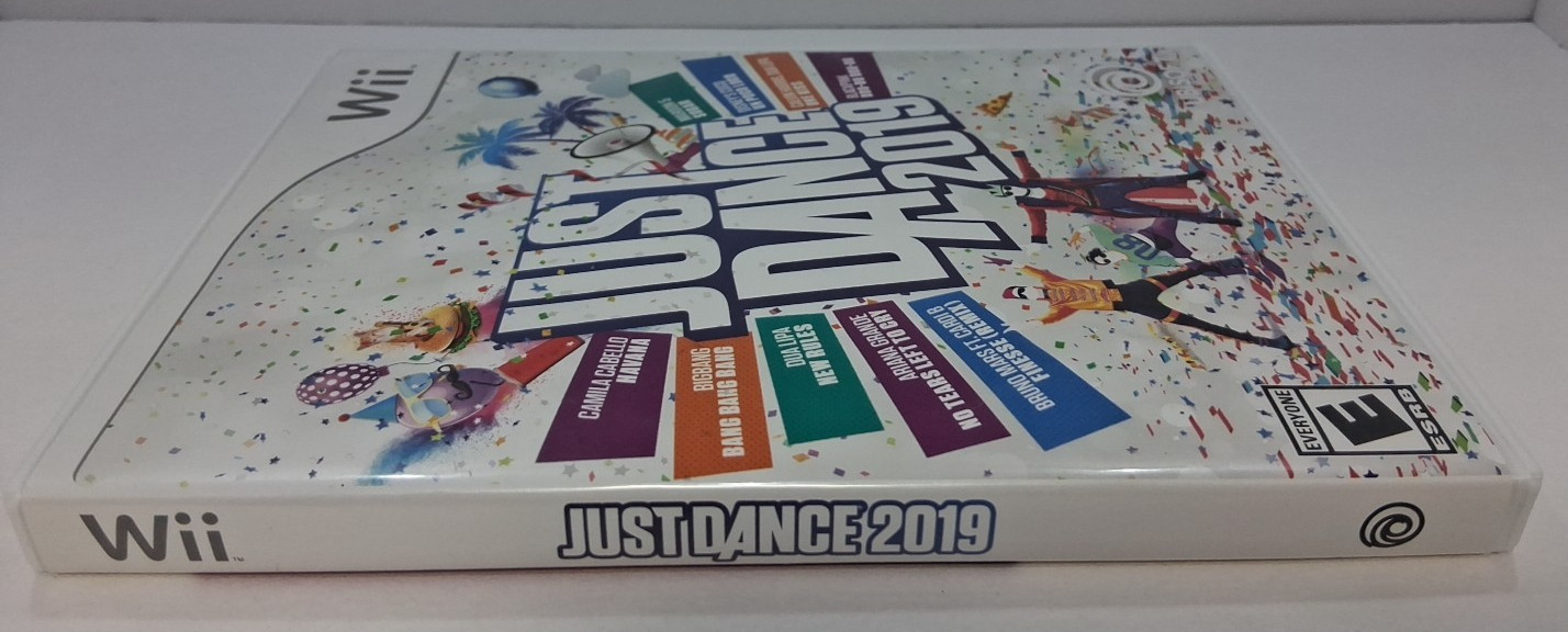 Nintendo Wii Just Dance 2019 Complete Game Case & Insert, Tested & Working