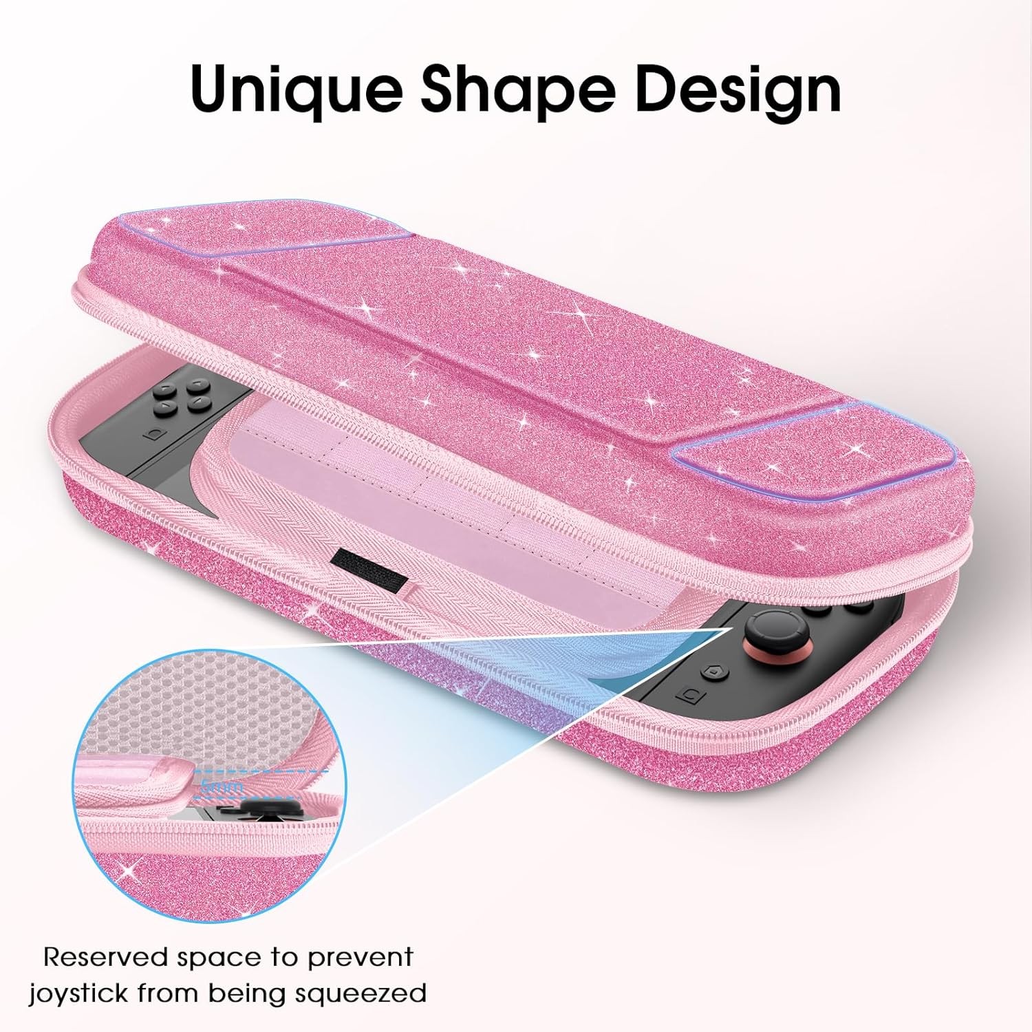 Carrying Case for Nintendo Switch 2 (2025) Hard Shell Travel Bag Game Card Slots