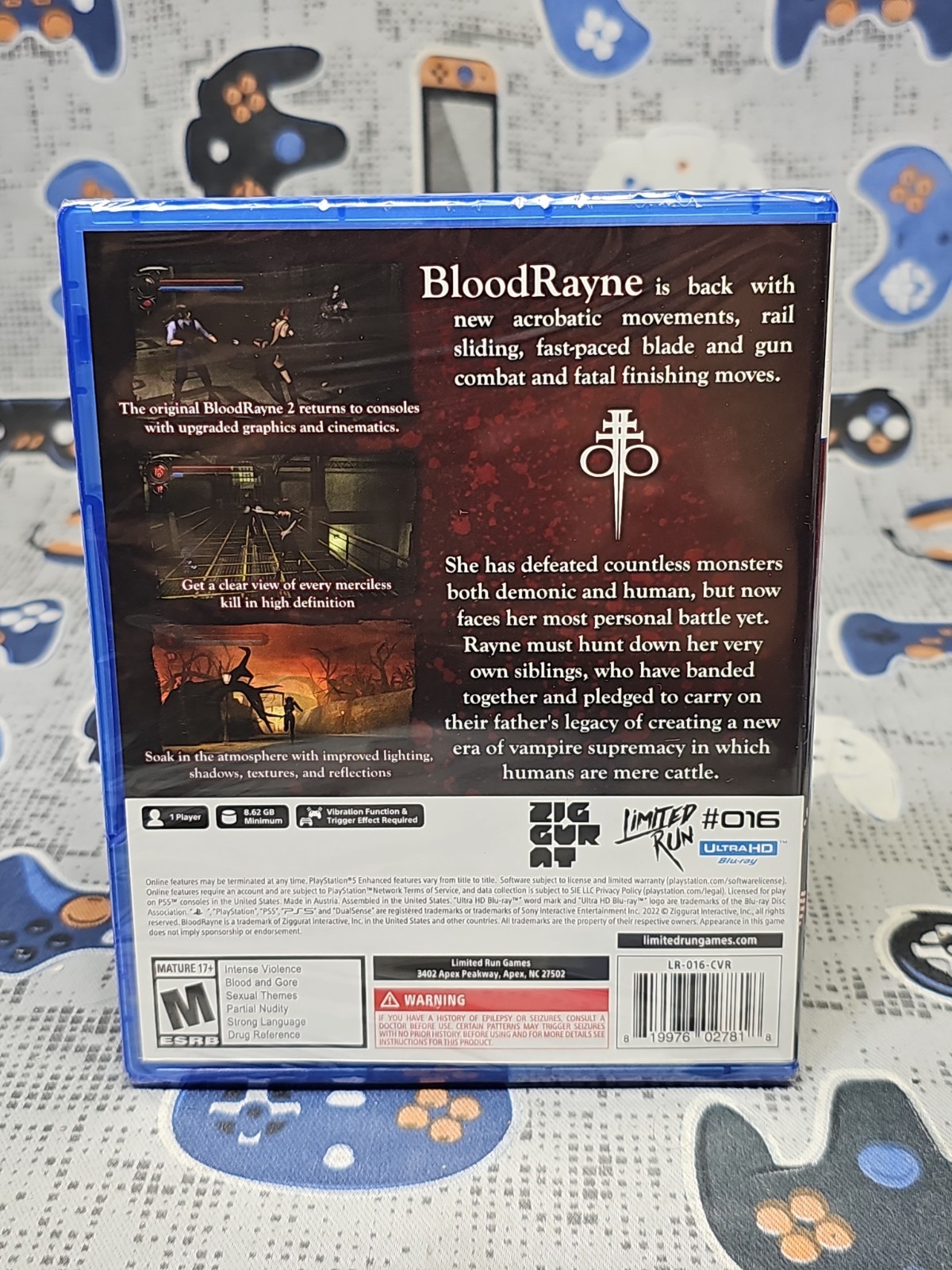 Bloodrayne 2 Revamped (Limited Run Games) (PlayStation 5) BRAND NEW SEALED
