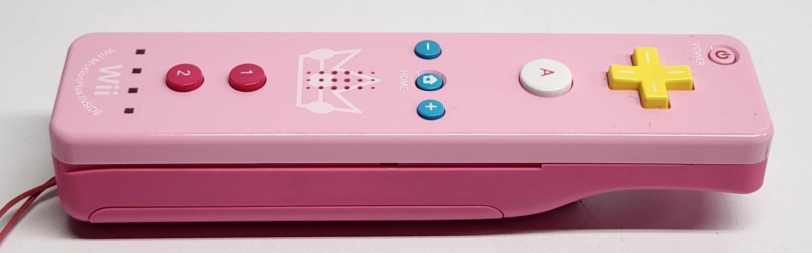 Nintendo Wii Motion Plus Remote Controller Pink Princess Peach Limited Edition