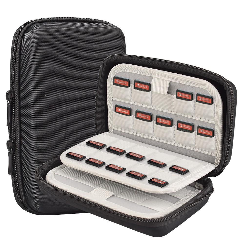 80-Slot Game Cartridge SD Card Holder Storage Bag for Nintendo Switch NS&PS Vita