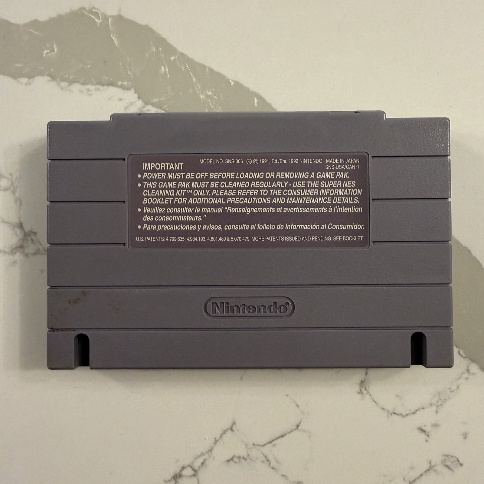 Nintendo Super Mario All-Stars SNES NTSC-U/C 1992 Cartridge