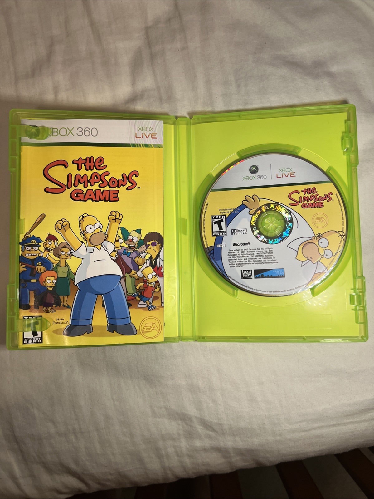 The Simpsons Game [Xbox 360] [X360] [2007] [Complete!]