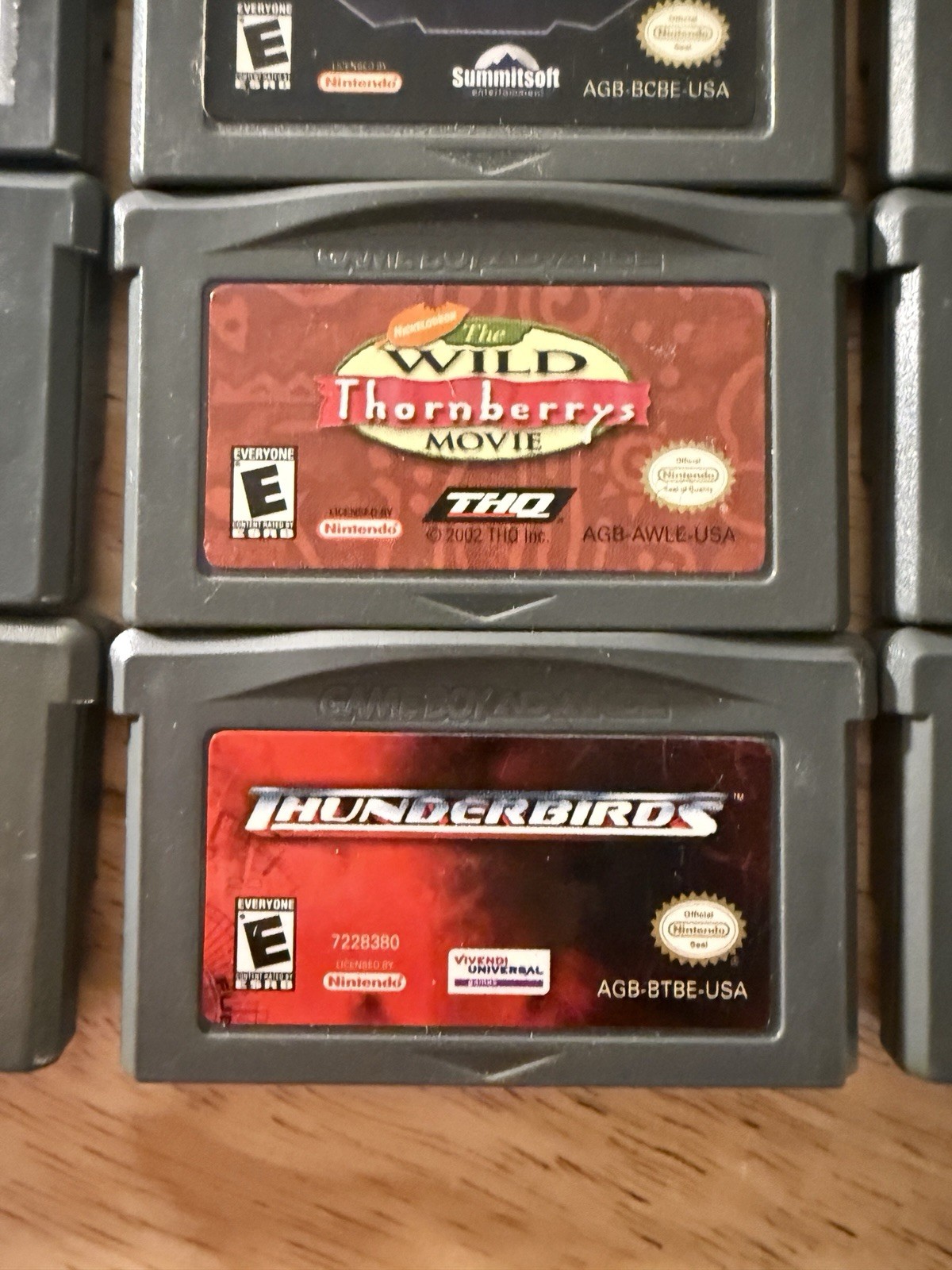 KIDS GAMES Lot (Nintendo Game Boy Advance GBA) 12 Games – All Rated E Everyone