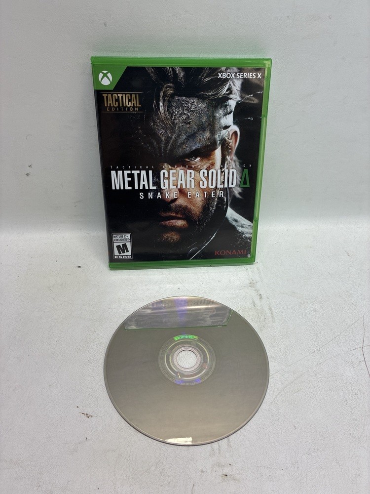 Metal Gear Solid Snake Eater Xbox One Video Game