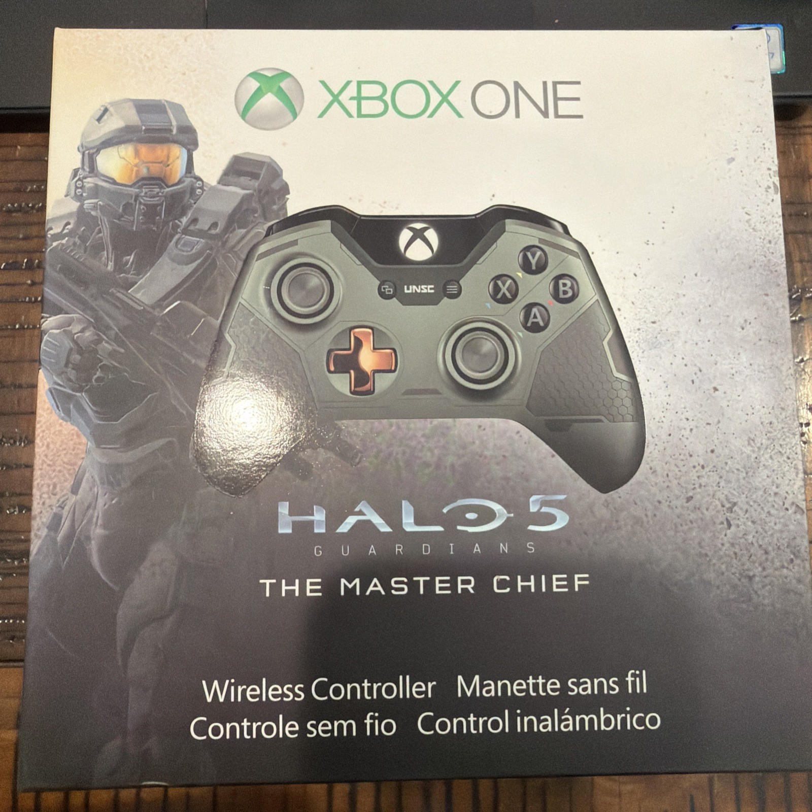 Limited Edition Halo 5: Guardians The Master Chief XBOX ONE Controller New