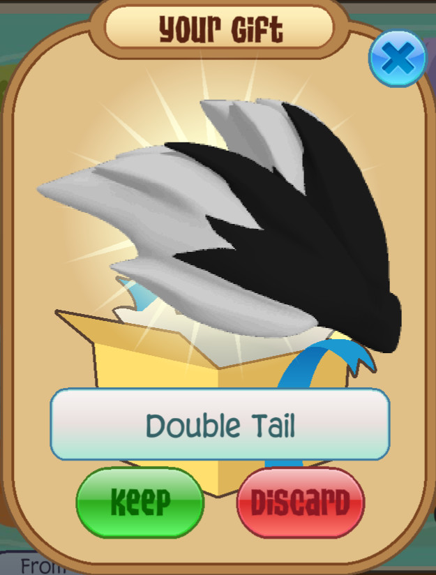Animal Jam Classic AJC Double Tail (READ DESCRIPTION)