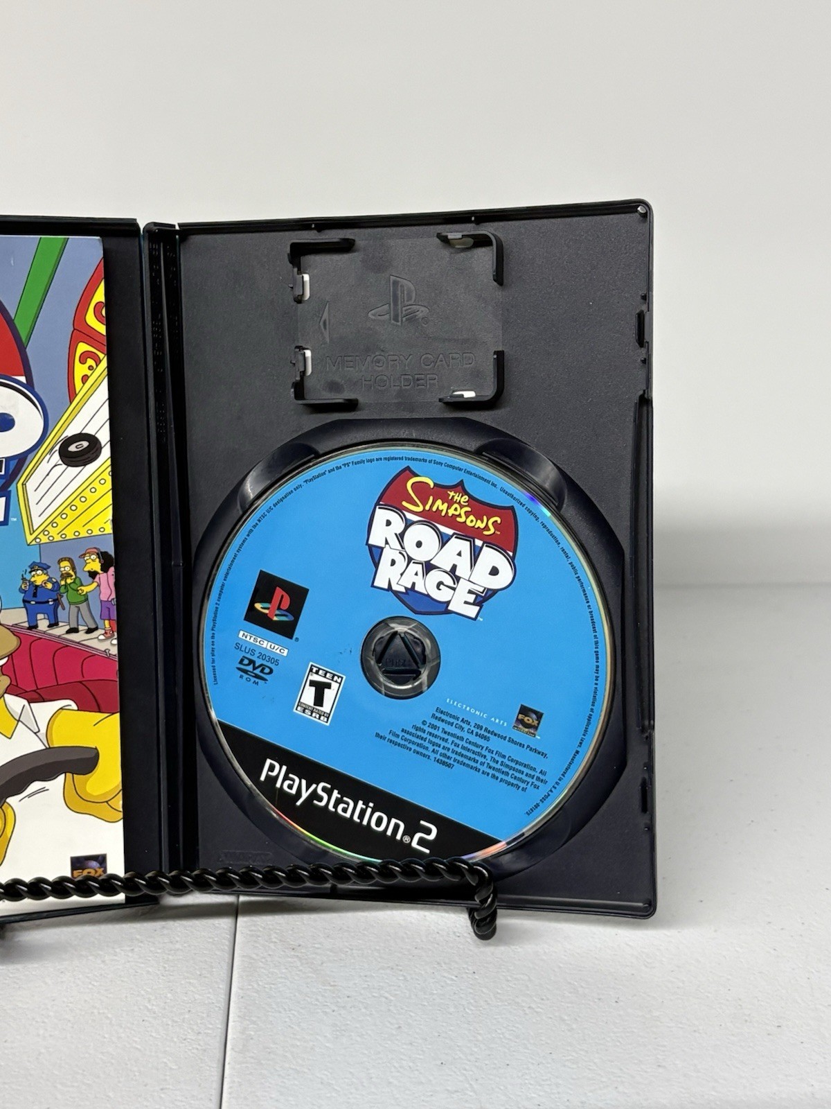 Electronic Arts The Simpsons Road Rage Sony PlayStation 2 PS2 Multiplayer T NTSC